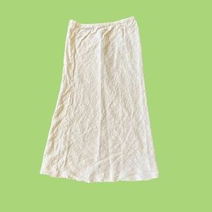 URBAN OUTFITTERS SIZE SMALL LINEN MIDI SKIRT VACATION SUMMER